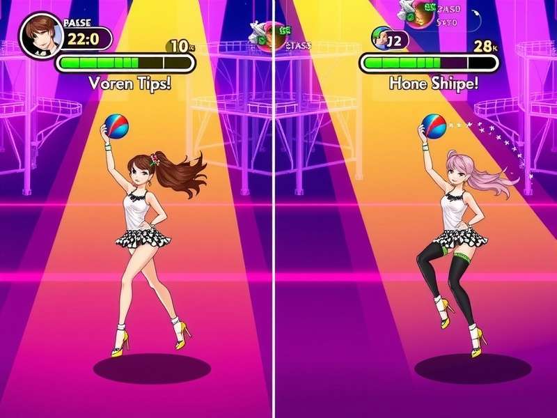 Diva Dunk Sensation gameplay screenshot